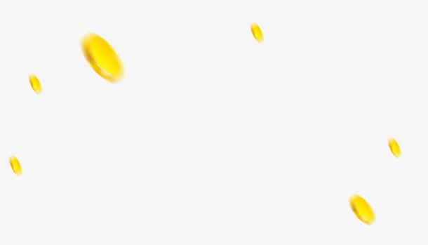 金币漂浮免抠