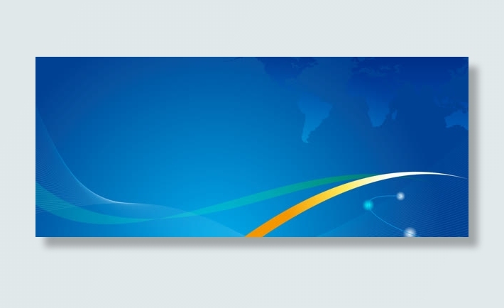 蓝色商务会议背景