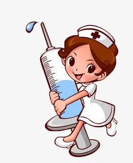 护士节卡通手绘免抠