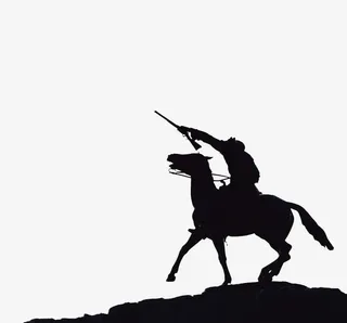 骑马的人免抠