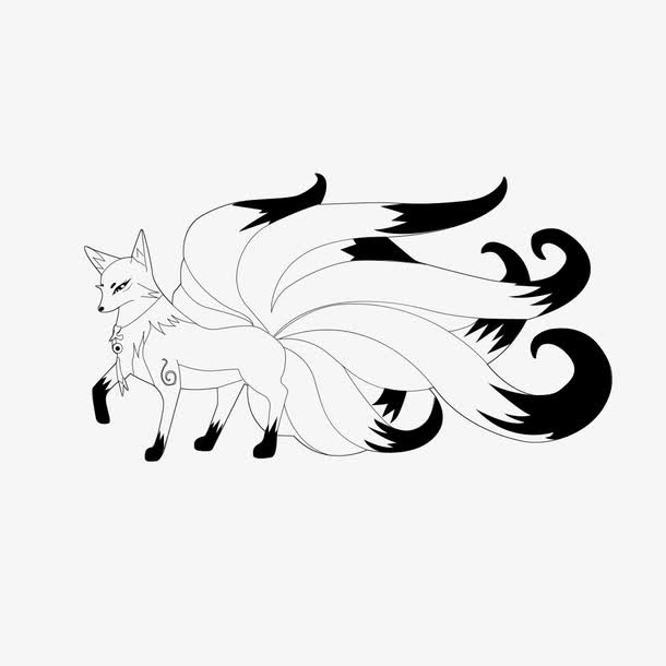 妖娆九尾妖狐免抠