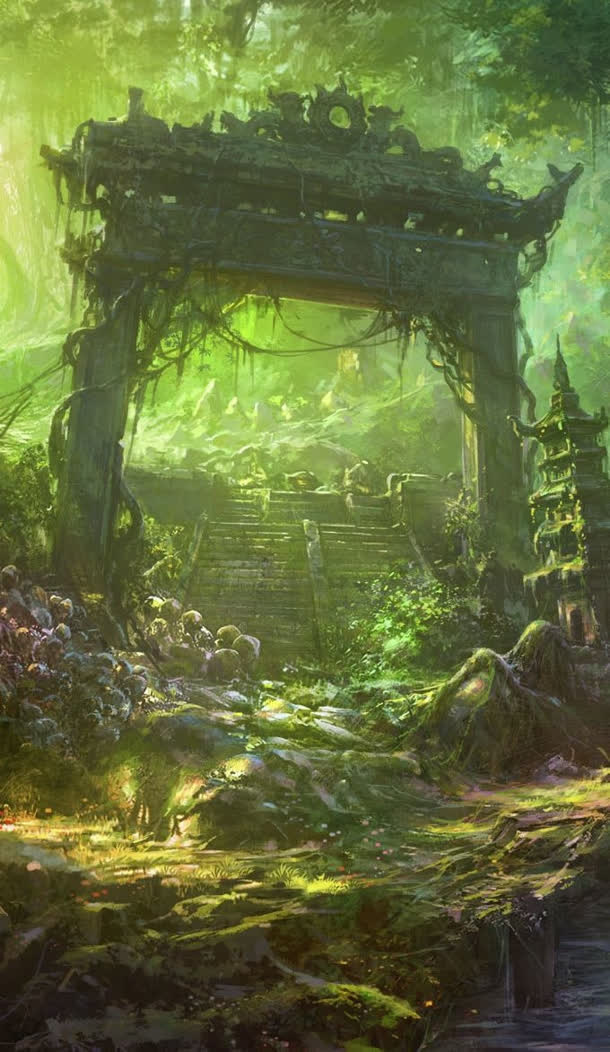 魔幻世界恐怖神秘免抠