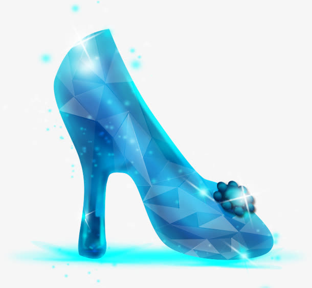 水晶鞋免抠