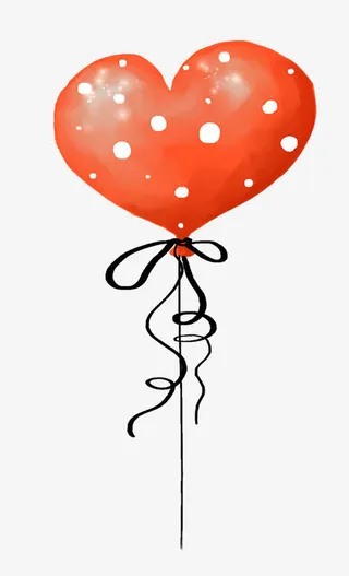 爱心气球免抠