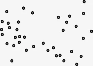 散布黑色鱼卵免抠