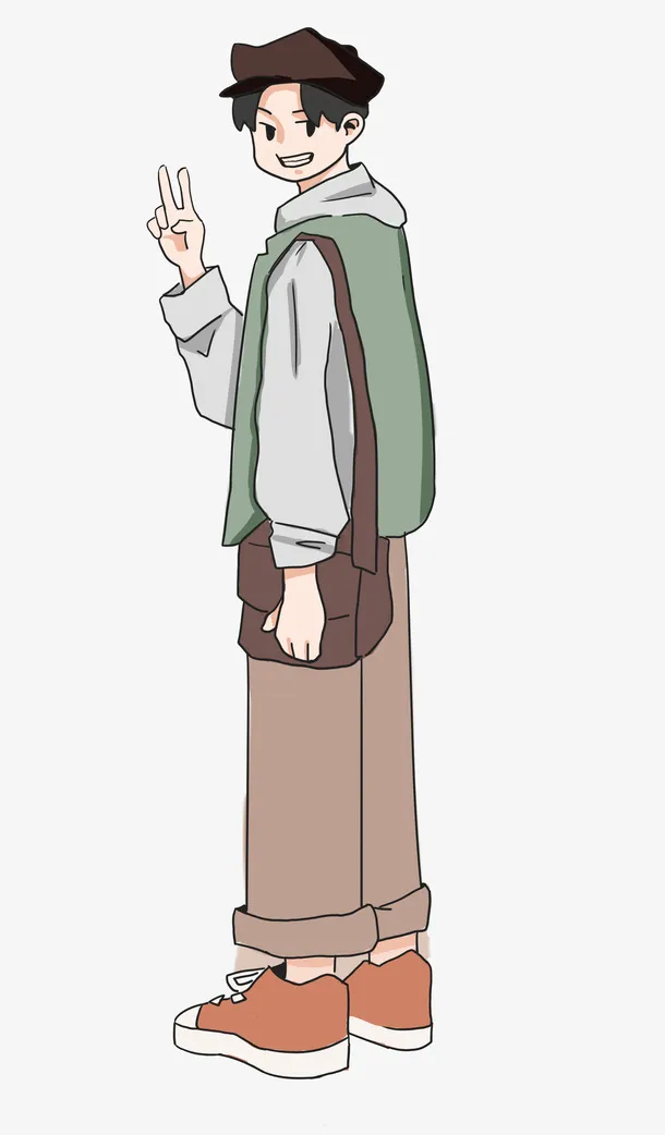比耶的小人  路易斯免抠