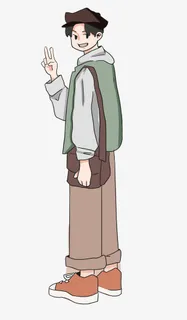 比耶的小人  路易斯免抠