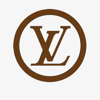 圆形ＬＶ褐色高清免抠