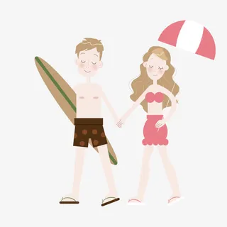 矢量去沙滩免抠