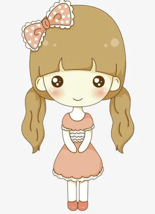 仙女裙女孩免抠