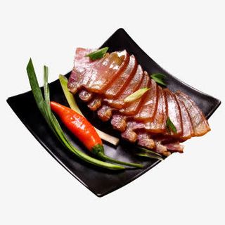 柴火烟熏土猪肉免抠