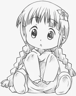 可爱小女孩免抠