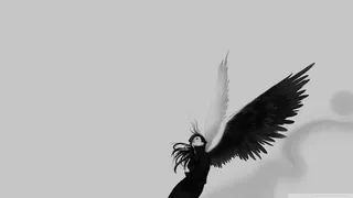 简约黑白人物背景高清