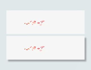 玫瑰花瓣漂浮边框免抠