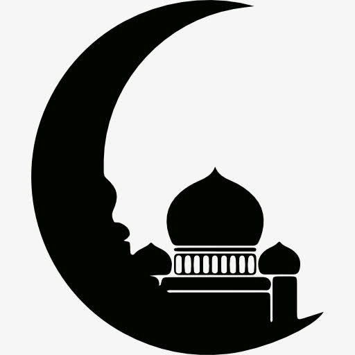 清真寺和Moon 图标免抠