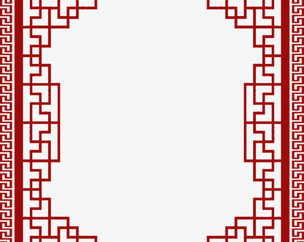 古典中国古风边框免抠