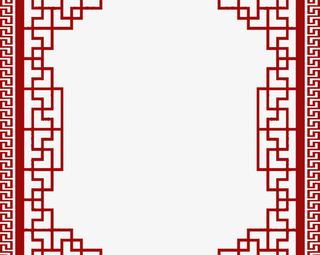 古典中国古风边框免抠