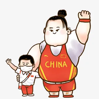 东京  奥运会  合影免抠