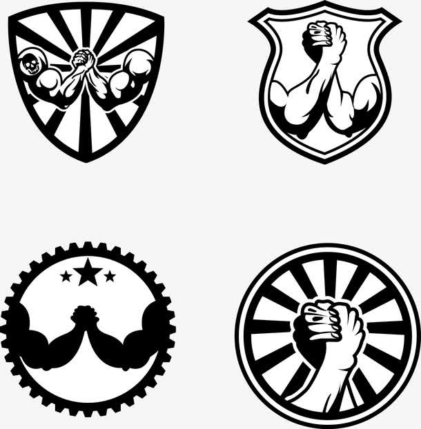 盾牌logo矢量免抠