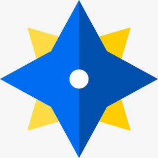 风玫瑰图标免抠