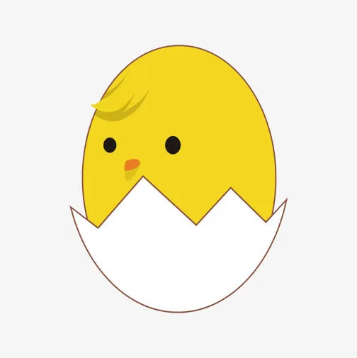 卡通鸡蛋小鸡免抠