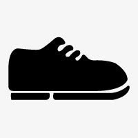 简笔画鞋子图标图案免抠