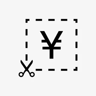 日元优惠券图标免抠