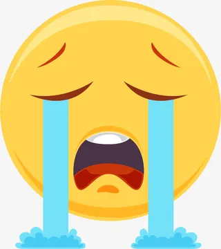 哭泣流泪表情免抠