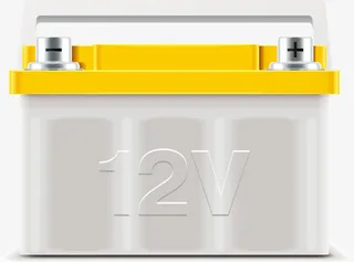 手绘电压标志箱子图案免抠