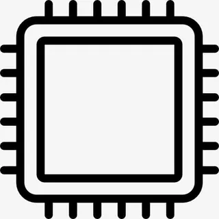 CPU芯片图标免抠