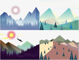 风景图集合免抠