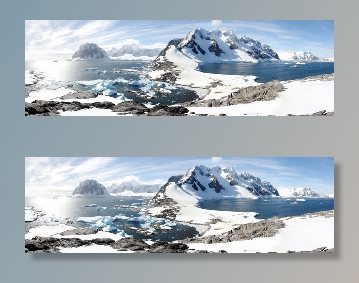 雪山背景免抠