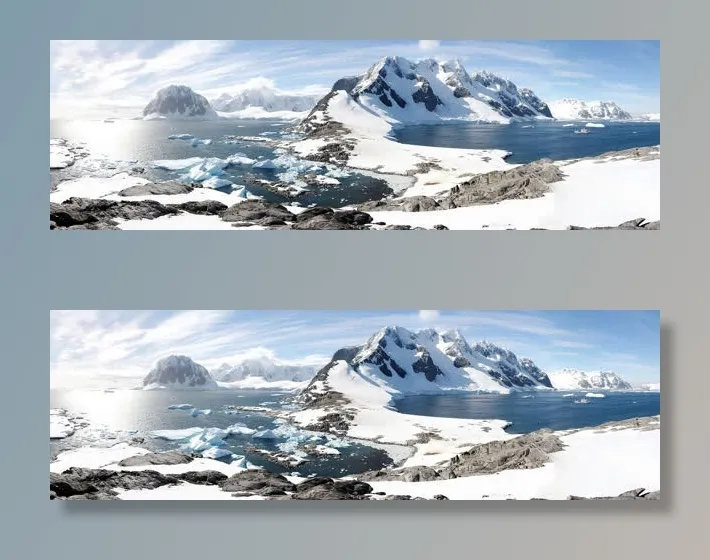 雪山背景免抠