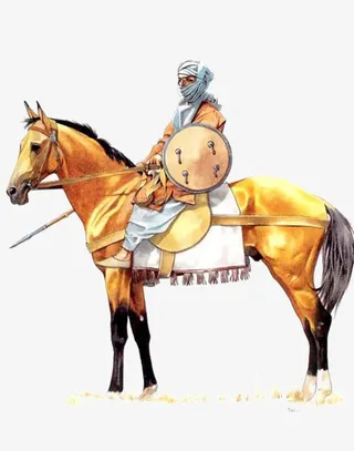 骑马的军人免抠