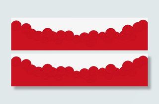 云纹 底部 修饰png素材免抠