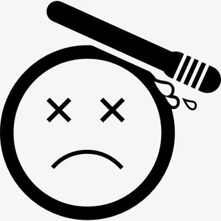 讨厌受伤出血当头一棒臂图标免抠