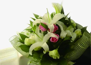 创意海报设计鲜花效果免抠