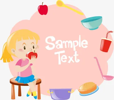 合理膳食不挑食免抠