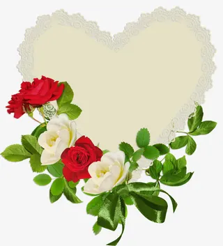 红白玫瑰免抠