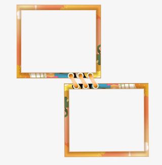 边框图片  相框 方框免抠