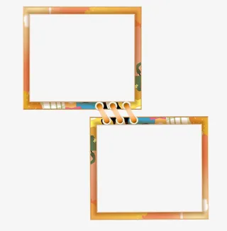 边框图片  相框 方框免抠