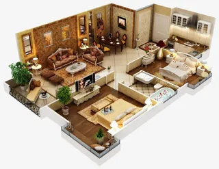 家装效果图免抠