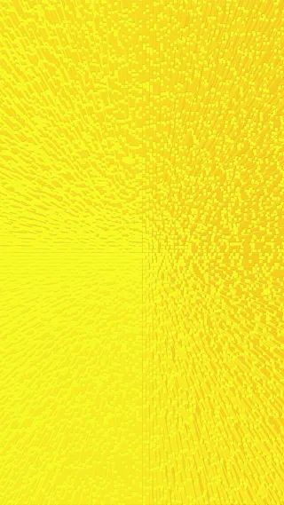 黄色几何科技立体H5背景素材高清