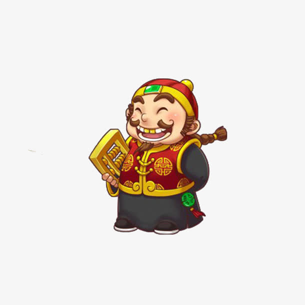 笑眯眯的地主土豪免抠