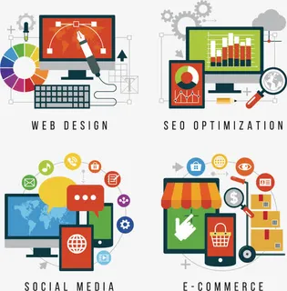 矢量ppt插图元素免抠