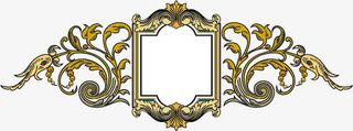 装饰花纹边框免抠