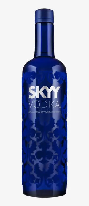 SKYYVodka深蓝伏特加酒免抠