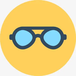 游泳眼镜图标免抠