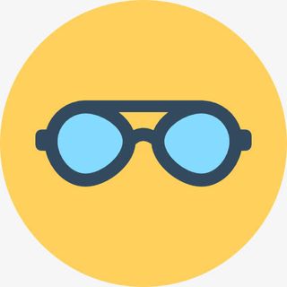 游泳眼镜图标免抠