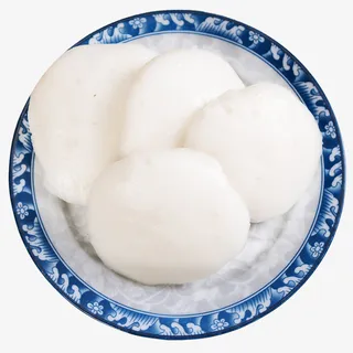 手工酒酿米馒头饼免抠